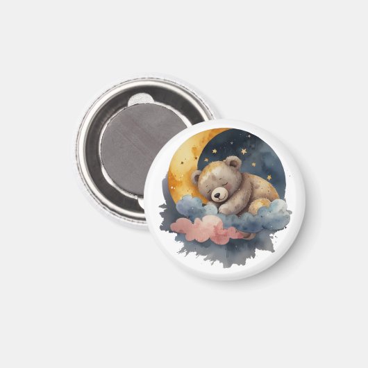 Niedlicher Teddy Bär Magnet (Vorderseite/Rückseite)