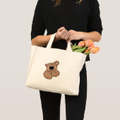 Niedlicher Teddy Bär Mini Stoffbeutel (Vorderseite (Produkt))