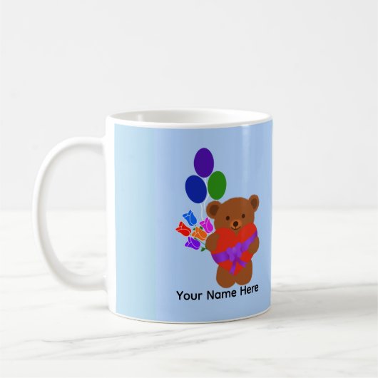 Niedlicher Teddy Bear #3 Tasse (Links)