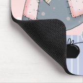 Niedlicher Teddy Bear Angel Custom Mouse Pad für K Mousepad (Ecke)