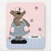 Niedlicher Teddy Bear Angel Custom Mouse Pad für K Mousepad (Vorne)