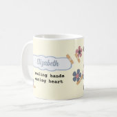Niedlicher Teddy Bear Custom Gift Tasse für Kranke (Vorderseite Links)