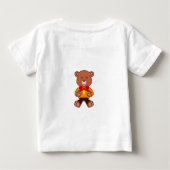 Niedlicher Teddy Bear T - Shirt (Rückseite)