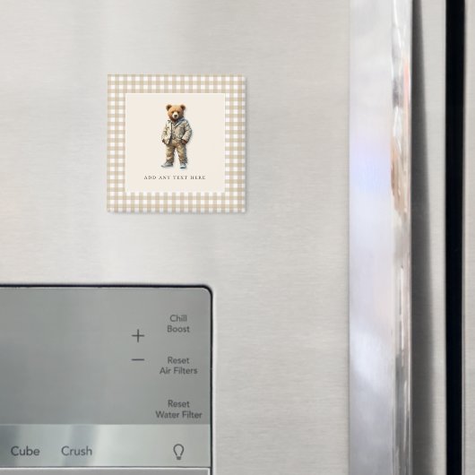 Niedlicher Teddy Magnet (In Situ (Kühlschrank))