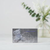 NIEDLICHER TEDDY VISITENKARTE (Stehend Vorderseite)