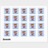 Niedlicher Teddybär #2-2 Stickers (Blatt)