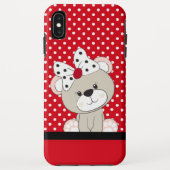 niedlicher Teddybär Case-Mate iPhone Hülle (Rückseite)