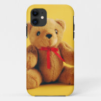 Niedlicher Teddybär-Drucktelefon