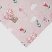 Niedlicher Teddybär Geschenk Ballon Valentinstag Seidenpapier (Detail)