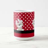 niedlicher Teddybär Kaffeetasse (Mittel)