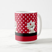 niedlicher Teddybär Kaffeetasse (VorderseiteRechts)