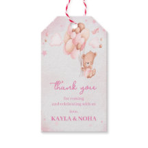 Niedlicher Teddybär mit Ballon