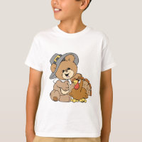 niedlicher Teddybär mit Puten