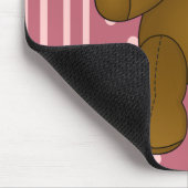 Niedlicher Teddybär Mousepad (Ecke)