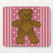 Niedlicher Teddybär Mousepad (Vorne)