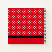 niedlicher Teddybär Notizblock (Rückseite)