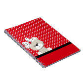 niedlicher Teddybär Notizblock (Rechte Seite)