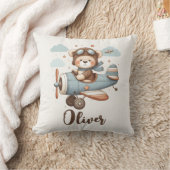 Niedlicher Teddybär Personalisiert Kissen (Decke)