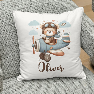 Niedlicher Teddybär Personalisiert Kissen