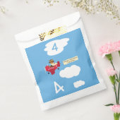 Niedlicher Teddybär Pilot Individuelle Name und Al Geschenktütchen (Versiegelt)