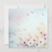 Niedlicher Teddybär Save the Date (Rückseite)