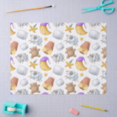 Niedlicher Teddybär, Schaf und Mond Seidenpapier (Basteln)