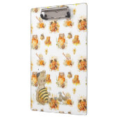 niedlicher Teddybär und Bienen Klemmbrett (Links)