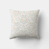 Niedlicher Teddybär und Herz Kissen (Rückseite)