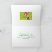 niedlicher Teddybärenkarte Karte (Innenseite)