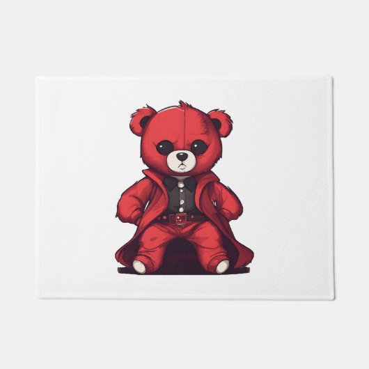 Niedlicher Teddyboy Fußmatte (Vorderseite)