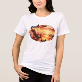 niedlicher Tee für Frauen (Strandmodus)