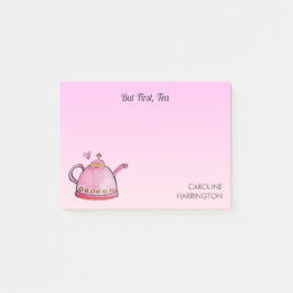 Niedlicher Tee Lover Inspiration, gemütliche Bühne Post-it Klebezettel