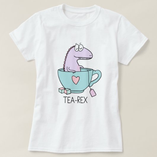 Niedlicher Tee-Rex-T - Shirt (Design vorne)