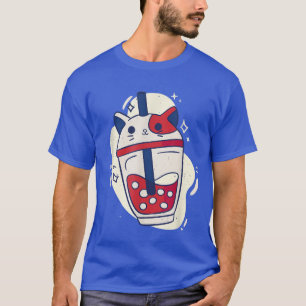Niedlicher Tee weiße Katze Funny Cats Lover