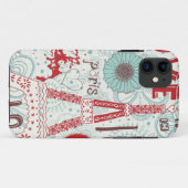 Niedlicher Telefonfall Paris I Case-Mate iPhone Hülle (Rückseite (Horizontal))