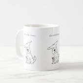 Niedlicher Terrier erhalten wohle bald Tasse (Vorderseite Links)