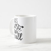 Niedlicher Testtag für Studierende Kaffeetasse (Vorderseite Links)