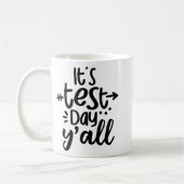 Niedlicher Testtag für Studierende Kaffeetasse (Links)