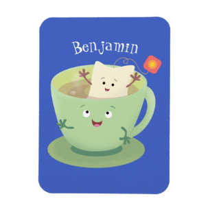 Niedlicher Tetbecher Cartoon Spaß Magnet