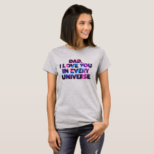 Niedlicher Text Design Vater I Liebe Sie in jedem  T-Shirt