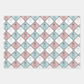 Niedlicher Tierarzt Geschenkpapier Set (Vorderseite 2)