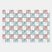 Niedlicher Tierarzt Geschenkpapier Set (Vorderseite)