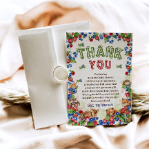 Niedlicher Tiere Botanische Berry Nature Babydusch