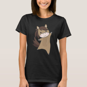 Niedlicher Tiere Brown T-Shirt