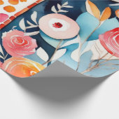 Niedlicher Tiere Geschenkideen Papier Geschenkpapier (Ecke)