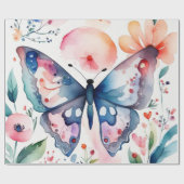 Niedlicher Tiere Geschenkideen Papier Geschenkpapier (Flach)