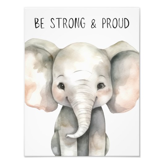 Niedlicher Tiere Kinderzimmer Posters Collection Fotodruck (Vorne)