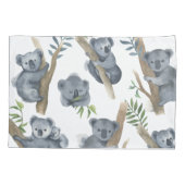 Niedlicher Tiere Koala Pillow Case Kissenbezug (Rückseite)