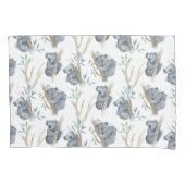 Niedlicher Tiere Koala Pillow Case Kissenbezug (Vorderseite)