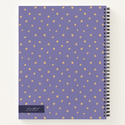 Niedlicher Tiere SpiralNotebook für Zurück in die Notizblock (Rückseite)